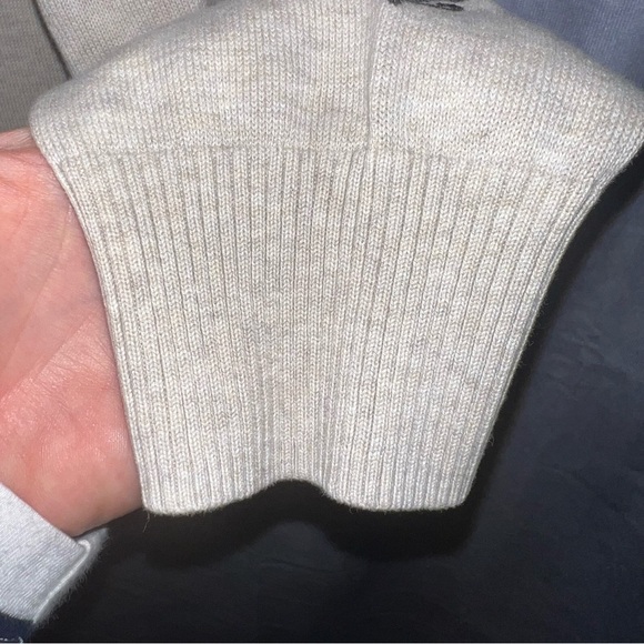 Sundance Oatmeal Embroidered Long Sleeve Button Up Boho Cardigan Sweater XXL - Picture 7 of 12